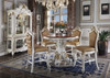 Picardy - Counter Height Table - Antique Pearl & Cherry Oak