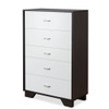 Eloy - Chest - White & Espresso
