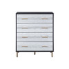 Myles - Chest - Black, Silver & Gold