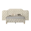 Ranallo - Queen Wall Bed - Beige Linen & Natural