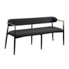 Jaramillo - Bench - Beige Chenille & Black