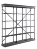 Rukia - 84" Bookshelf - Gray & Black