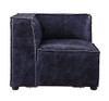 Birdie - Modular Wedge - Vintage Blue Top Grain Leather