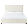 Isadora - King Bed - White