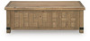 Ridgester - Lift Top Cocktail Table - Light Brown