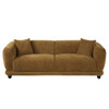 Lennox - Sofa With 2 Pillows - Brown Chenille
