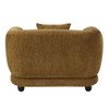 Lennox - Chair With Pillow - Brown Chenille
