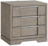 GRAYSON Gray Lighted King Bedroom Set