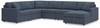 Modmax - U-Shaped Sectional - Ink
