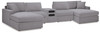 Modmax - U-Shaped Sectional - Granite