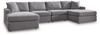 Modmax - U-Shaped Sectional - Granite