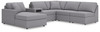 Modmax - U-Shaped Sectional - Granite