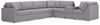 Modmax - L-Shaped Sectional - Granite
