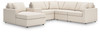 Modmax - U-Shaped Sectional - Oyster