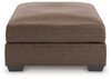 WillowBend - Oversized Accent Ottoman - Umber