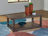 Breckington - Rectangle Cocktail Table - Dark Brown