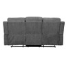 Kalen - Motion Sofa - Gray Chenille