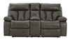 Willamen - Quarry - Dbl Rec Loveseat W/Console