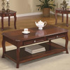 Sloan Brown Cherry 3-PC Occasional Set With Storage Drawers