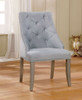 Diocles - Side Chair (Set of 2) - Silver / Gray