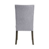 Merel - Side Chair Set of 2) - Gray Linen & Gray Oak