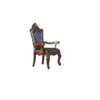 Picardy - Arm Chair (Set of 2) - Synthetic Leather & Honey Oak