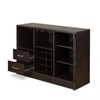 Hazen - 33" Wine Cabinet - Espresso