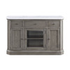 Zumala - Server - Marble Top & Weathered Oak