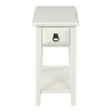 Jeana - Accent Table - White