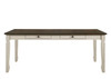 Fedele - Dining Table - Weathered Oak & Cream