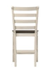 Tasnim - Counter Height Chair Set of 2) - Oak & Antique White