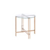 Veises - End Table - Champagne