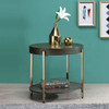 Weyton - End Table - Light Brown & Champagne