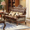 Jericho - Loveseat - Brown / Dark Oak