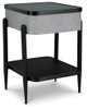 Jorvalee - Accent Table with Speaker - Gray / Black
