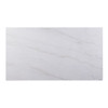 Gerardo - 30" Dining Table - White Marble Top & Weathered Espresso