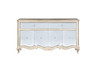 Esteban - Server - Mirrored & Antique Champagne Finish