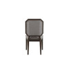 Selma - Side Chair (Set of 2) - Gray Fabric & Tobacco