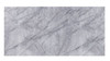 Satinka - Dining Table - Light Gray Printed Faux Marble Top & Mirrored Silver
