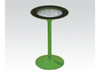 Delroy Green Side Table With Clock