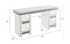 Noralie - Writing Desk - Mirrored & Faux Diamonds