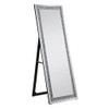 Noralie - 63" X 22" Floor Mirror - Mirrored & Faux Diamonds