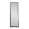 Noralie - Accent Mirror - Mirrored & Faux Diamonds