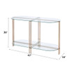 Veises - Sofa Table - Champagne