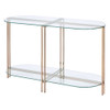 Veises - Sofa Table - Champagne