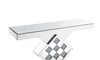 Noralie - 47" X 14" Console Table - Mirrored & Faux Diamonds