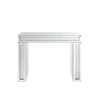 Nysa - 31" Vanity Desk - Mirrored & Faux Crystals