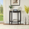 Justino II - Console Table - Black