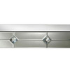 Hessa - Console Table - Mirrored & Faux Rhinestone