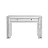Nysa - Vanity Desk - Mirrored & Faux Crystals